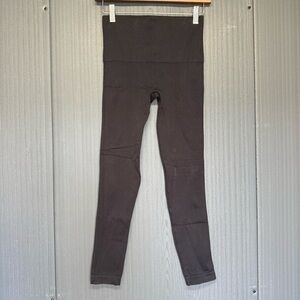 SPANX Black Waistband Stretch Leggings Size Medium